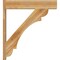 Ekena Millwork Olympic Block Rough Sawn Outlooker, Western Red Cedar, 8"W x 38"D x 42"H OUT08X38X42OLY05RWR - alternate 2